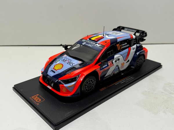 Hyundai I20 N Rally1 Hybrid, #11 T. Neuville, Rallye Schweden 2024, Ixo 1:18-image