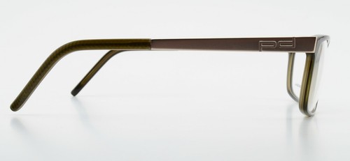 PORSCHE DESIGN Brille P8208 D 53-15 140 Vollrand Eckig Herren S-M Italy OVP NOS - Picture 10 of 11