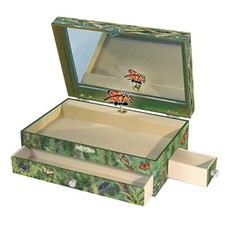 Enchantmints Butterfly Musical Jewelry Box for Girls Jewelry Items -Kids Jewelry