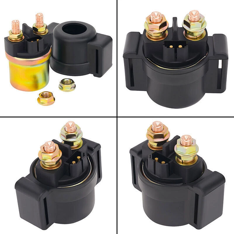 Starter Solenoid for Kawasaki Eliminator 600 Bayou 300 27010-1075 KL650 KLT250 - Image 2 of 4