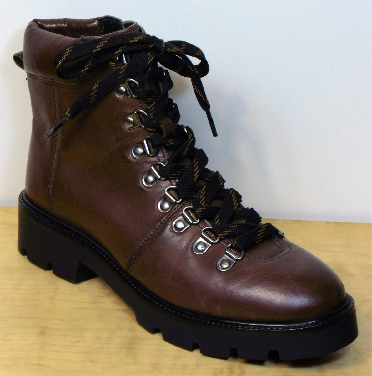 M&s leather hiker boots 2025