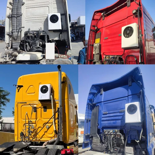 12V 12000BTU Air Conditioner Mini Split A/C For Semi Trucks Bus RV Caravan Vans - Picture 6 of 16