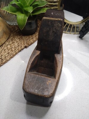 Vintage Holz Sarg Hobel - Holzblock Bank Hobel 
