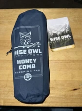 Wise Owl Outfitters, Premium Honeycomb Inflatable Sleeping Pad, Camping, New