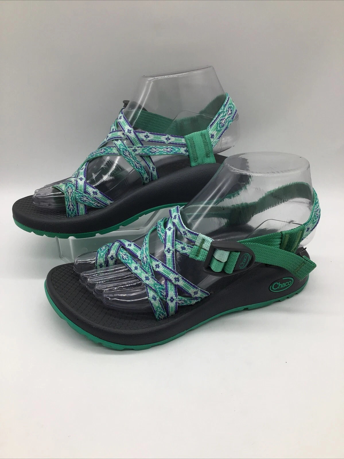 CHACO Woman’s ZX2 Marina Mint Double Strapped Toe Loop Sandals Sz. 6M (J106114)
