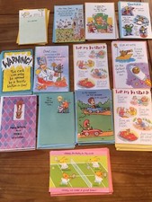 LOT OF 35 HUMOROUS BIRTHDAY CARDS ENVELOPES BY PARAMOUNT GREETINGS