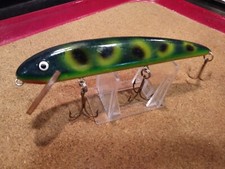 GRANDMA M6 "LEOPARD FROG" Musky Muskie Pike Bass Fishing Lure Crankbait