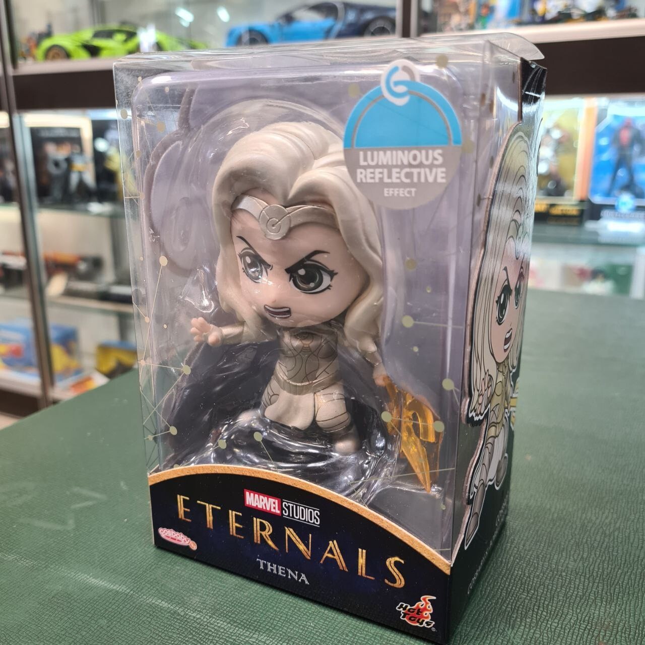 HOT TOYS - Marvel Studios Eternals Cosbaby (S) Mini Figure Thena 10cm NEW