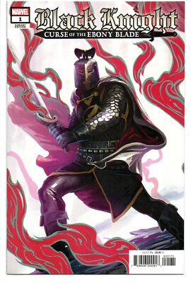 Black Knight Cruse Of The Ebony Blade #1 + #2 1:25 Stephanie Hans Connecting Var