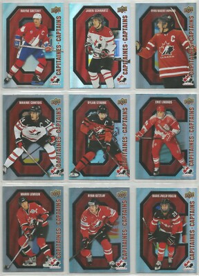 2021-22 UD Tim Hortons Team Canada CAPTAINS (#CC1-15) U-PICK FROM LIST