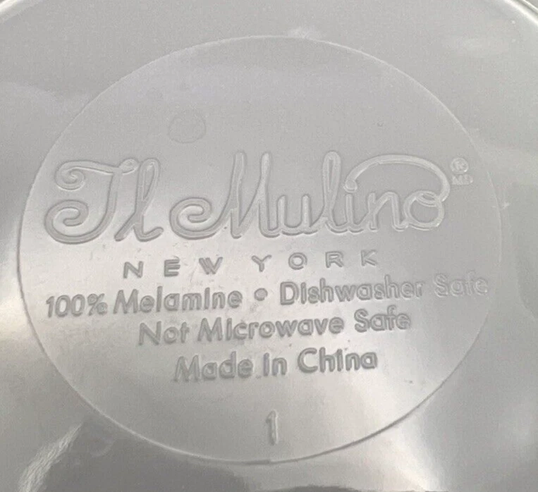 4 tigelas de mergulho rústicas cinza marrom craquelado melamina 4,5" Il Mulino Nova York - Imagem 4 de 4