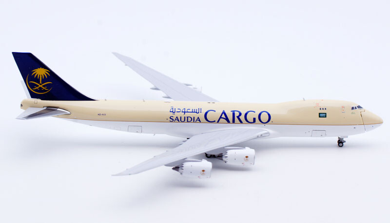 SAUDIA CARGO｜B747-8F｜1/400｜Gemini / ジェミニ 1:400 JC Wings Saudia Airlines Boeing 747-8F Passenger