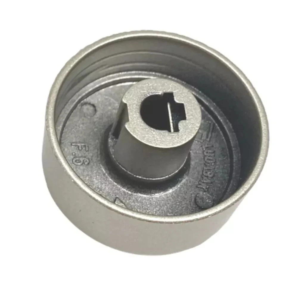 Ariston Indesit hotpoint manopola forno  piano cottura colore argento silver  - Immagine 2 di 3