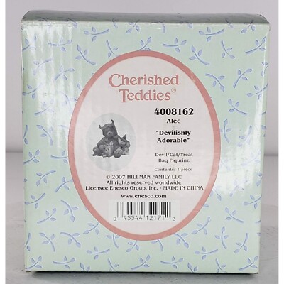 Cherished Teddies 4008162 Alex Devilishly Adorable Devit Cat Treat