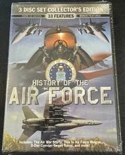 HISTORY OF THE AIR FORCE (DVD, 2008, 3-Disc Collector's Ed.) - 15+ Hours - NEW