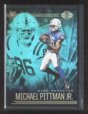 2020 Panini Illusions Michael Pittman Jr. RC Trophy Collection Blue /199 JT696