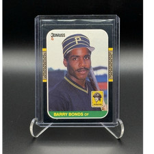 Donruss 1987 Barry Bonds Pittsburgh Pirates Rookie Baseball Card #361