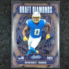 2025 Absolute Football DAIYAN HENLEY Draft Diamonds Base #DHY