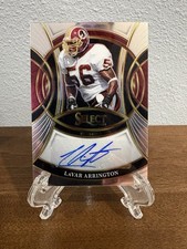 2025 Panini Select - Signatures LaVar Arrington #SP-LAN Prizm (AU)