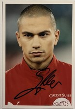 G&ouml;khan Inler ORIGINAL Autogramm Schweiz SSC Napoli Foto Handsigniert