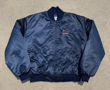 Vintage 80s 90s Chevorlet The Heartbeat Of America Bomber Jacket 2XL Made In USA