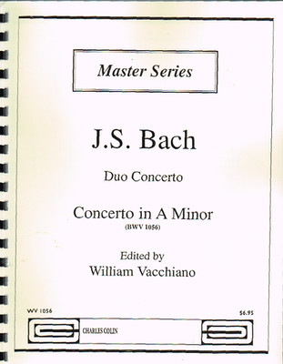 Master Series, J.S. Bach, Duo Concerto, Concerto In A Minor (BWV 1056) (WV1056)