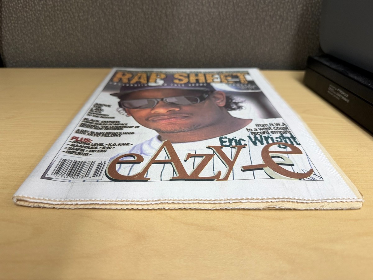 Rap Sheet Newspaper (October 1994) - EAZY-E/N.W.A./Eric Wright/G