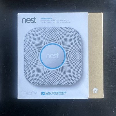 Google Nest Protect Smoke and Carbon Monoxide Alarm 2nd Gen - S3000BWES 2018 NEW