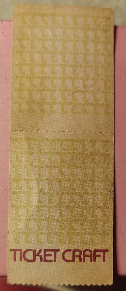 MUDDY WATERS + MIGHTY JOE Young Vintage BLUES Concert Ticket Stub 10/23/79 RARE - Image 2 of 2