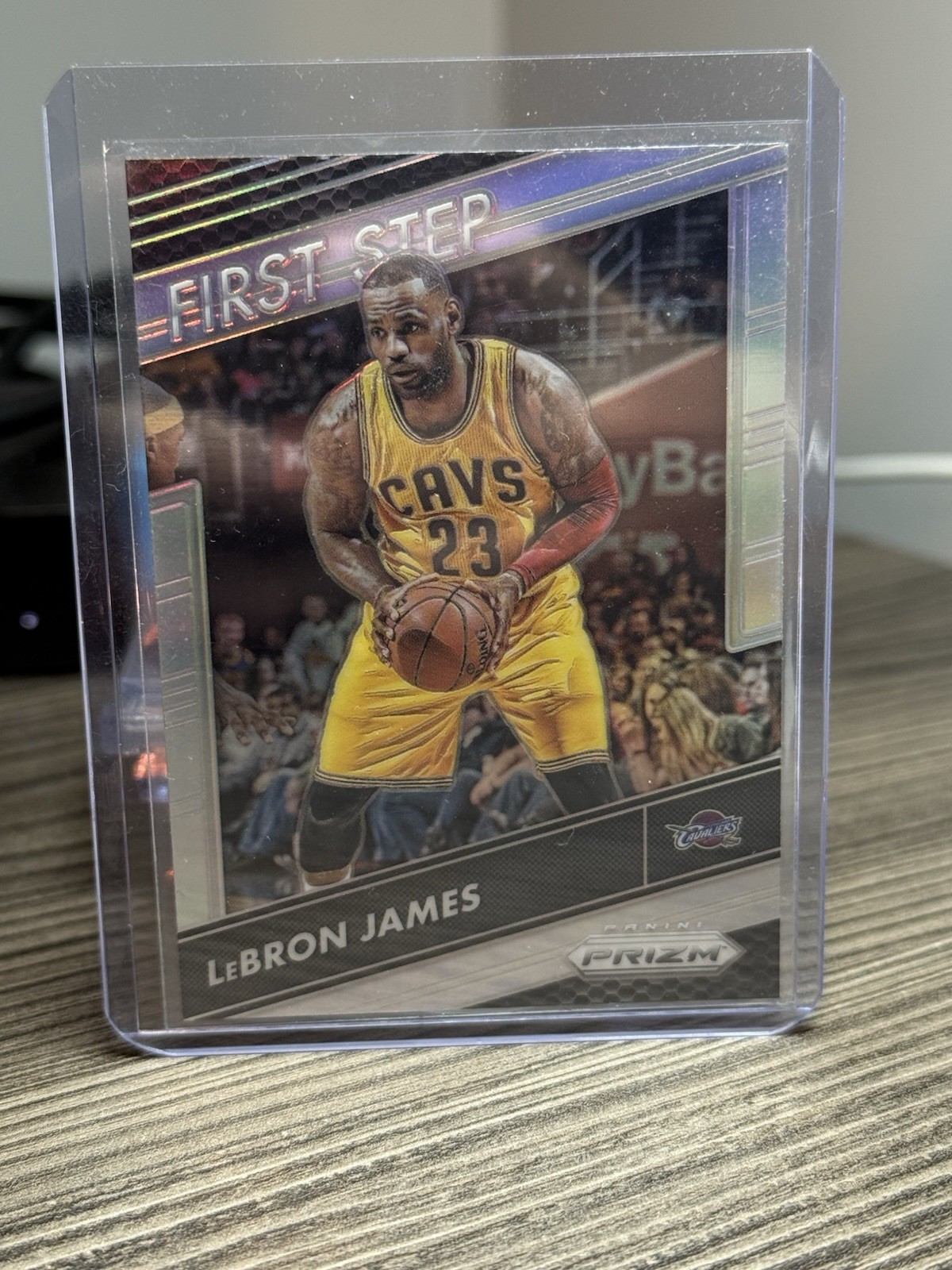 SILVER 2016-17 Panini Prizm First Step LeBron James. 🐐📈 CLEAN