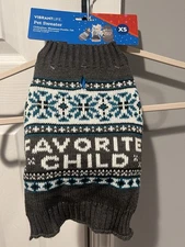 Pet Sweater Favorite Child XS - New