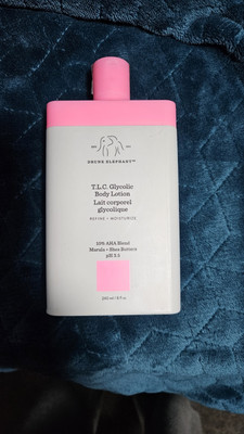 DRUNK ELEPHANT T.L.C GLYCOLIC BODY LOTION WITH MARULA & SHEA BUTTER (8OZ/240ML)