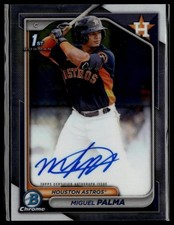 2024 Bowman Chrome #CPA-MP Miguel Palma Prospect Autographs