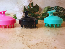 silicone scalp massager brush