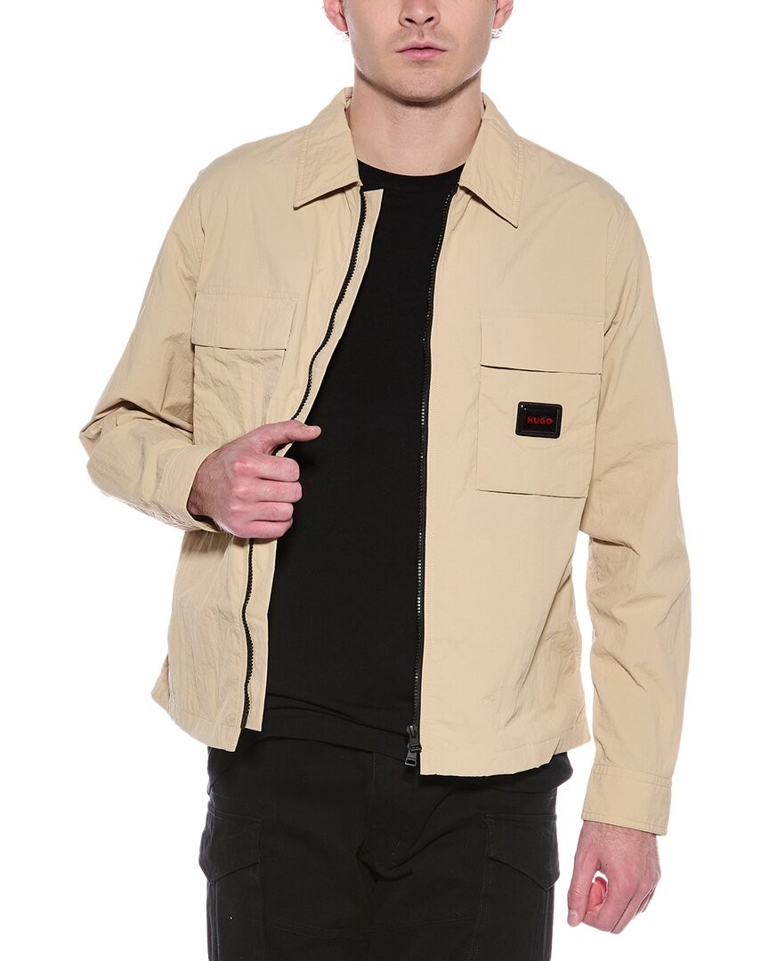 Hugo Куртка Hugo Boss мужская бежевая Xl
