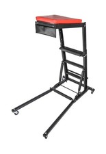 JEGS Automotive Top/Engine Creeper - Adjustable Height 45.5" to 60.5" - 400 L...