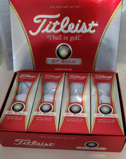 BRAND NEW 1- Dozen TITLEIST DT SOLO GOLF BALLS NEW IN ORIGINAL PACKAGE