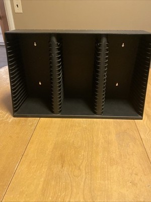 VTG Laserline 60 CD Organizer CD Storage Box Wall Mountable Holder Rack