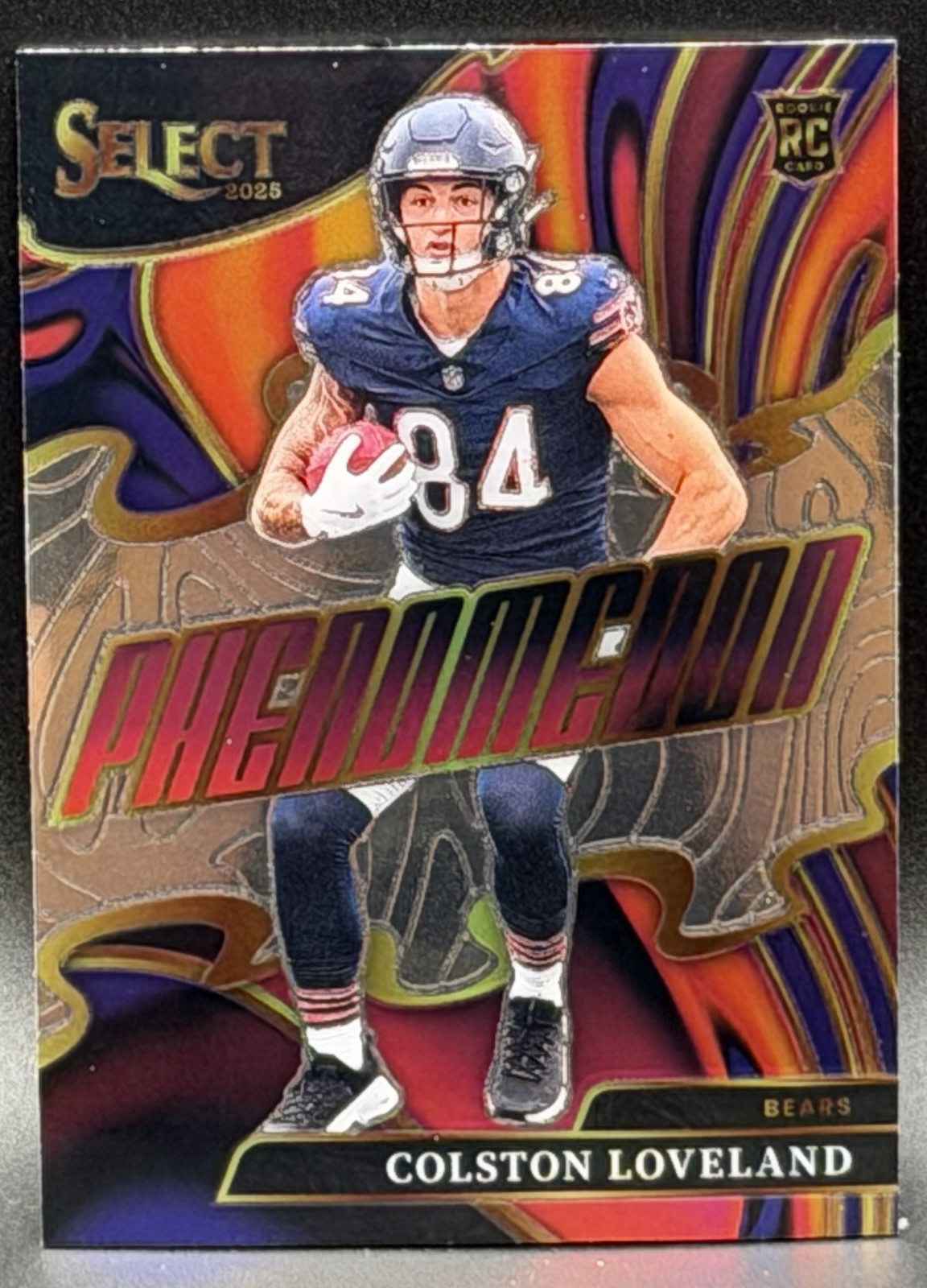 2025 Panini Select - Phenomenon Colston Loveland #5 (RC)