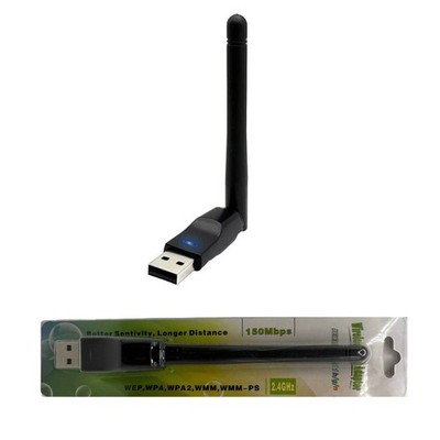 USB WiFi Adapter for Linux Tails Mint Ubuntu Fedora Windows MT7601U Antenna