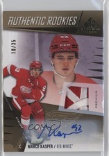 2023 Upper Deck SP Game Used Premium Materials 10/35 Marco Kasper #225 Auto 1t5l