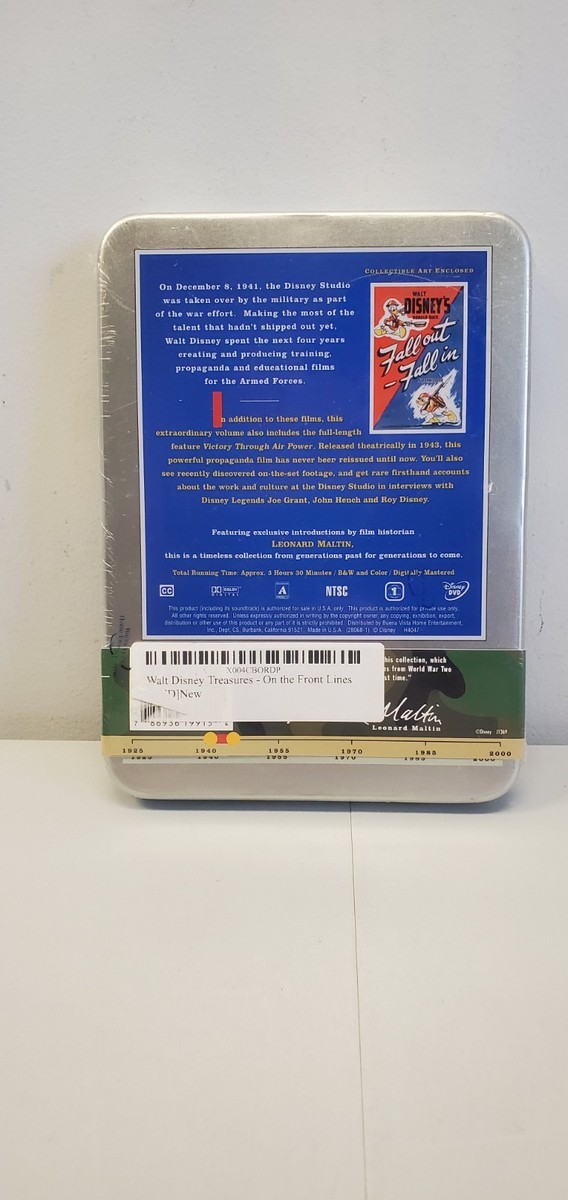 Walt Disney Treasures: On the Front Lines (DVD, 2003, 2-Disc Set