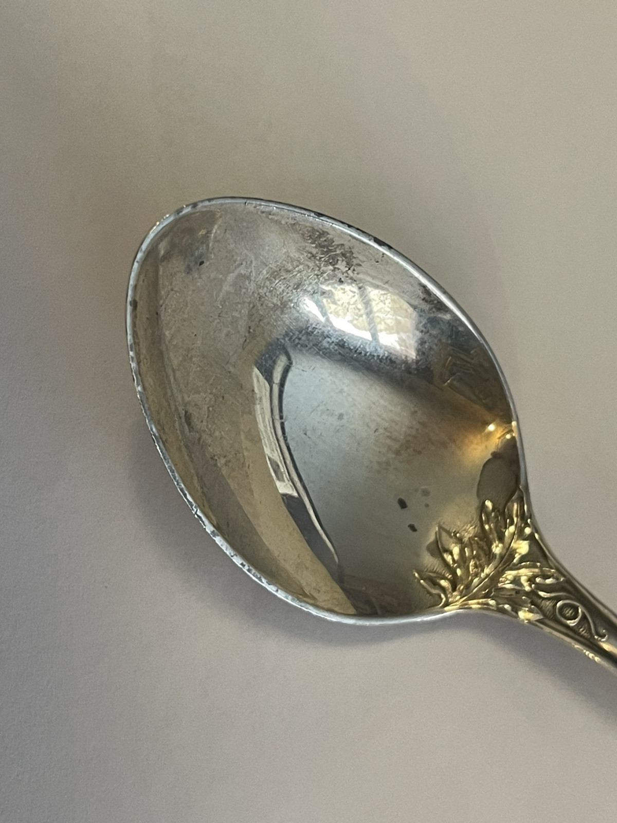 MECHANICS STERLING COMPANY Teaspoon  MONO Aug '07 6" 36.7Grms 🌺🌺