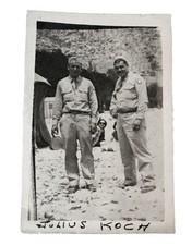 1944 WW2 Photo U.S. Soldiers Normandy Named GI