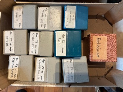 großes Lot Hessen Dias 42 verschiedene Serien