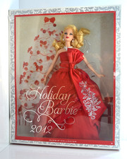 Barbie 2012 Holiday Barbie Mattel Barbie da collezione nuova con scatola