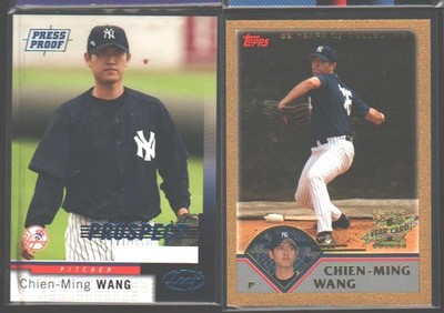    Chien-Ming Wang Pick Your Favorite (Drop Down) Rookie RC S/N NY Yankees
