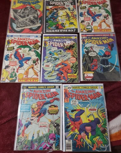 Amazing Spider-Man Lot of-8  113 114 127 127 143 148 153 159 VG- to VF+ Doc Ock