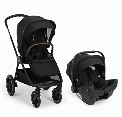 Nuna PIPA urbn + TRIV lx Travel System Caviar/Chocolate ($1400 Retail) Sold Out!