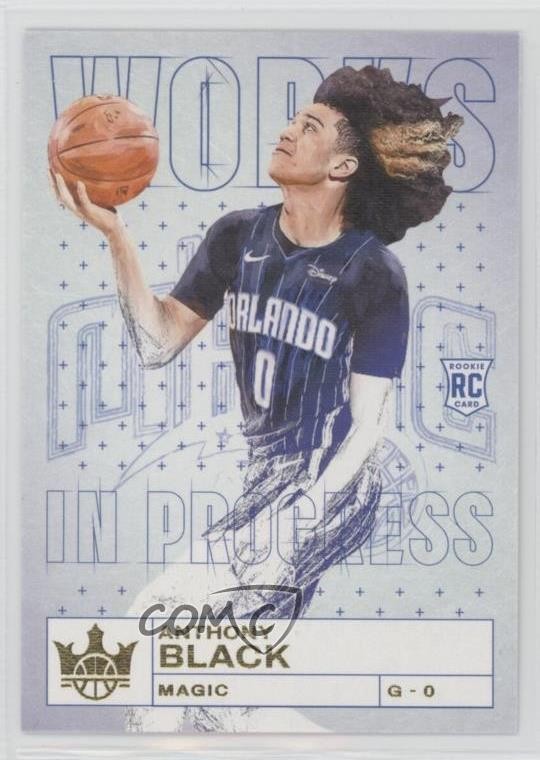 2023-24 Panini Court Kings Works in Progress Anthony Black #18 1e6a